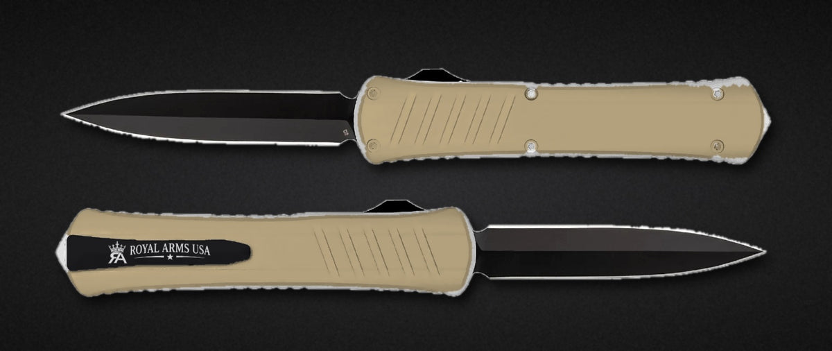 Sniper OTF knife - Sand handle