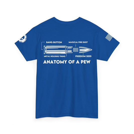 Anatomy of a Pew T-Shirt