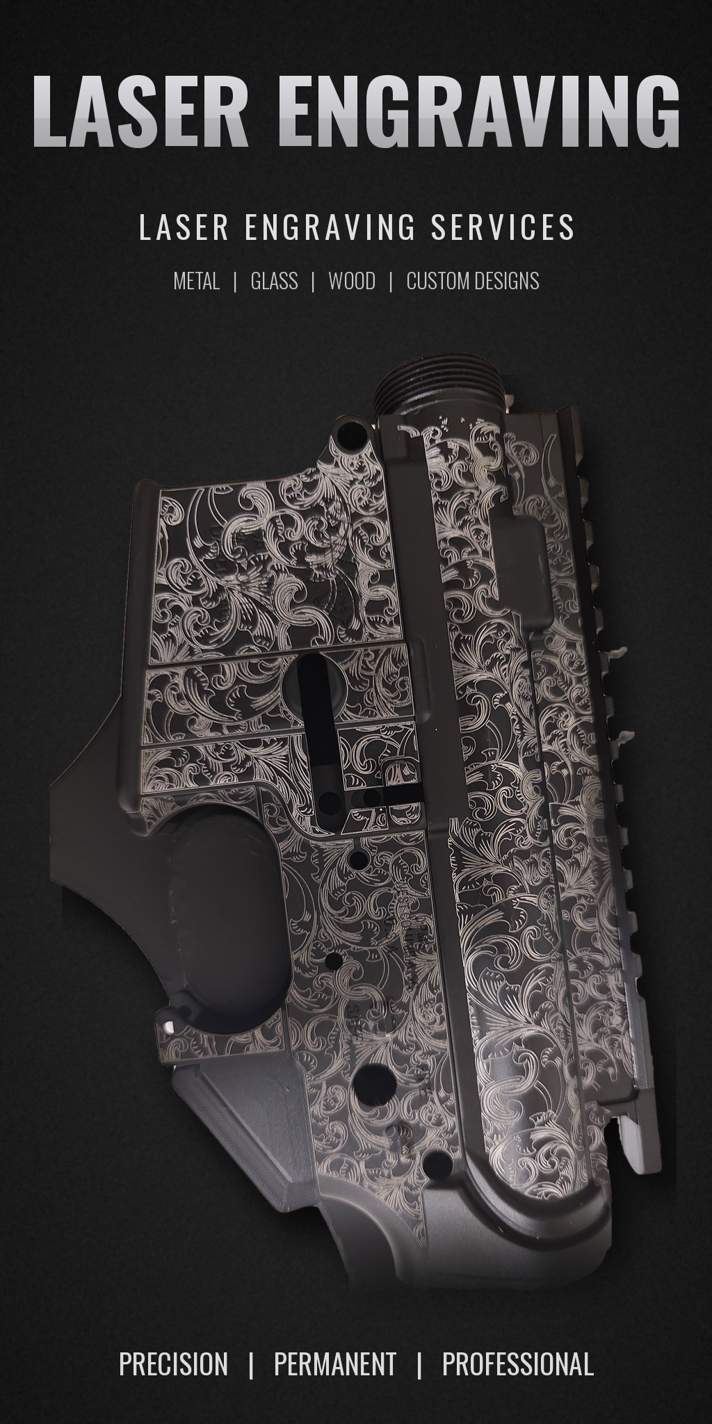 Custom laser engraving services