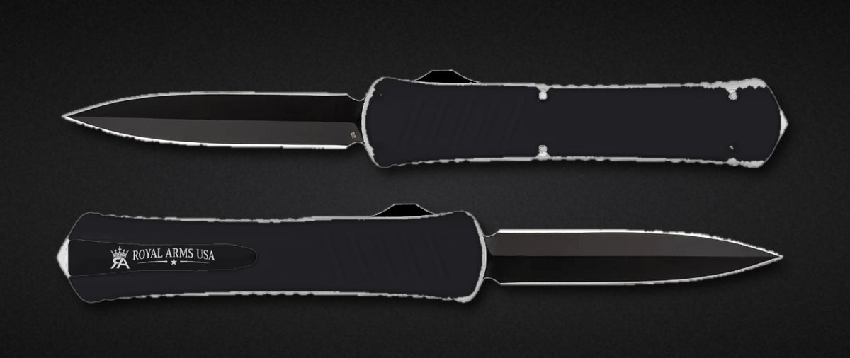Sniper OTF knife - Black handle