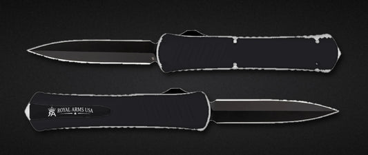 Sniper OTF knife - Black handle