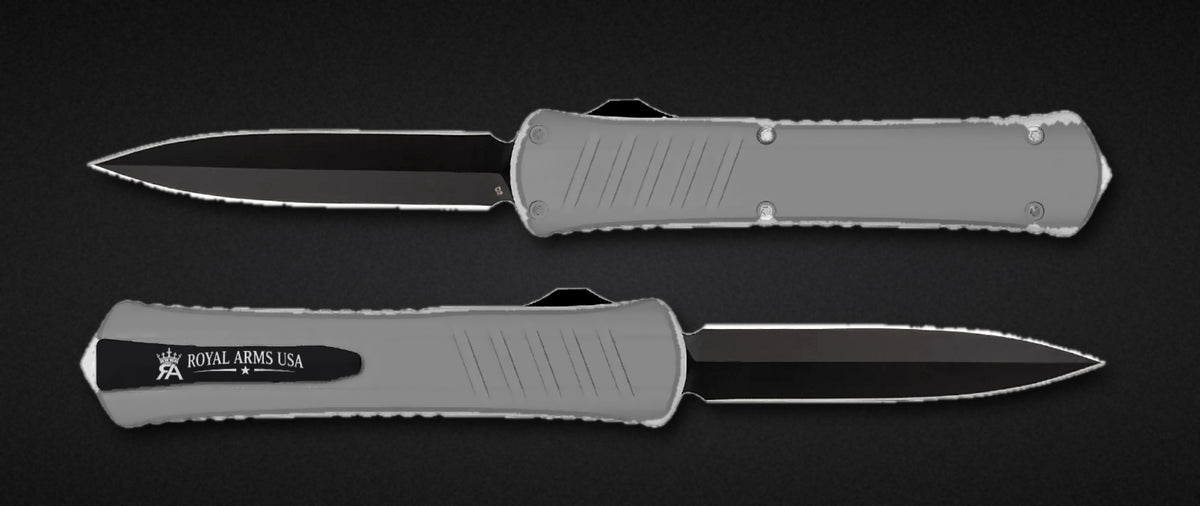 Sniper OTF knife - Grey handle
