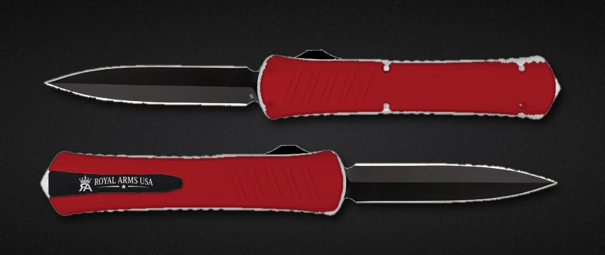 Sniper OTF knife - Red handle